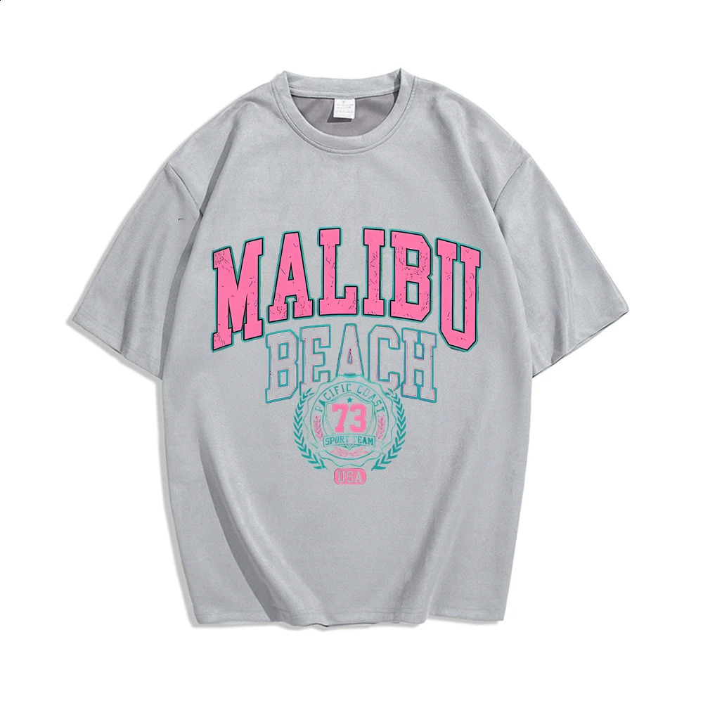 Summer sports Tshirt printed mens clothing short sleeved fun womens retro oversized Y2k top streetwear 240822