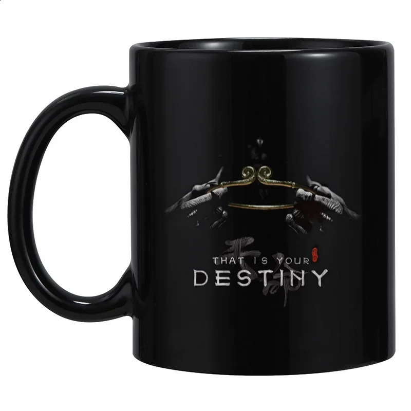 Black Monkey Wukong Game Genuine License Ceramic Cup Ceramic Cup Ceramic Cup Coffee Cup Player Periphery Products Friend Gifts Water 240822