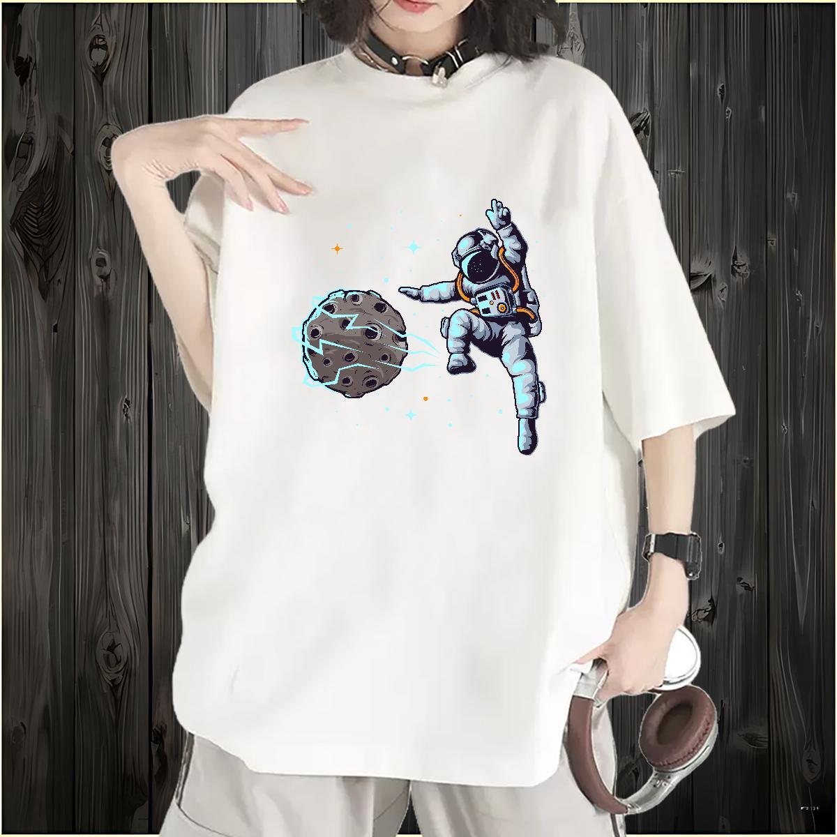 High quality Unisex Tshirts 230g Cotton universe High Street Hip Hop T-Shirts Short Sleeve O-Neck Cartoon Anime Clothings