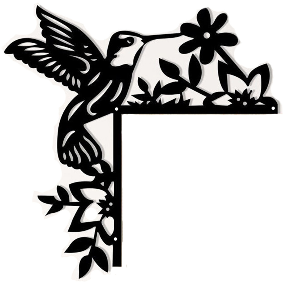 Hummingbird Door Corner Metal Sign Hummingbird Metal Wall Decor Hummingbird Valentine Gift Front Porch Address Signs
