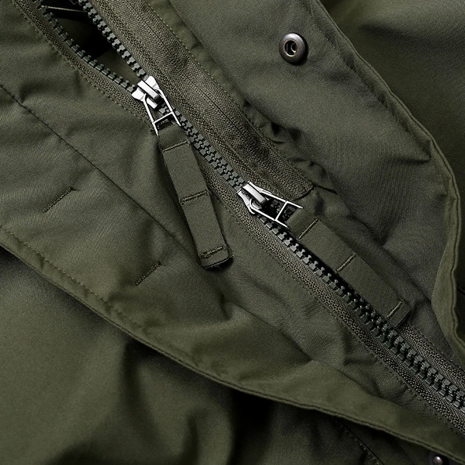 Nanamica Jackets Mens Winter Warm Coats Highquality Simple Pure Color Hooded Down Jacket Tops 240823