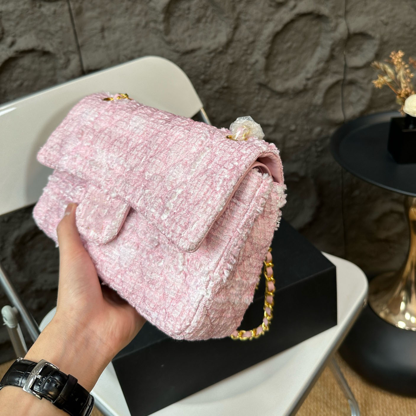 2025 designer bags crossbody shoulder bag woolen handbag purse Totes Clutch Wallet Classic Style Chain Bag for womens mirror quality Luxurys
