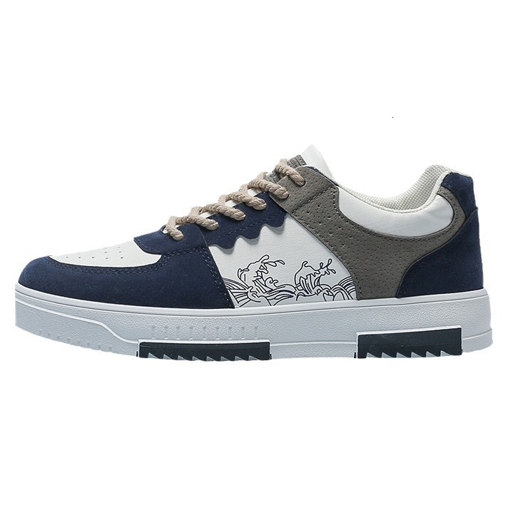 Ddmysports Trendy Versatile Thick Soled Spring New Breathable Small White Shoes Men S Sports And Leisure Trendy OUTDOOR
