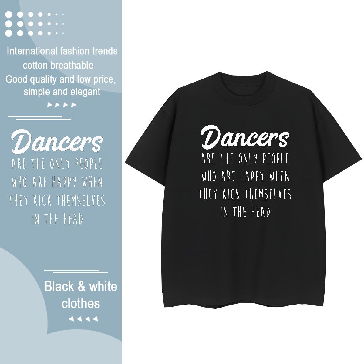 Loose Couples T Shirts 230g Pure Cotton letter Sports Street Wear T-Shirts for Women Breathable Short Sleeve Graphic Tees Shirts