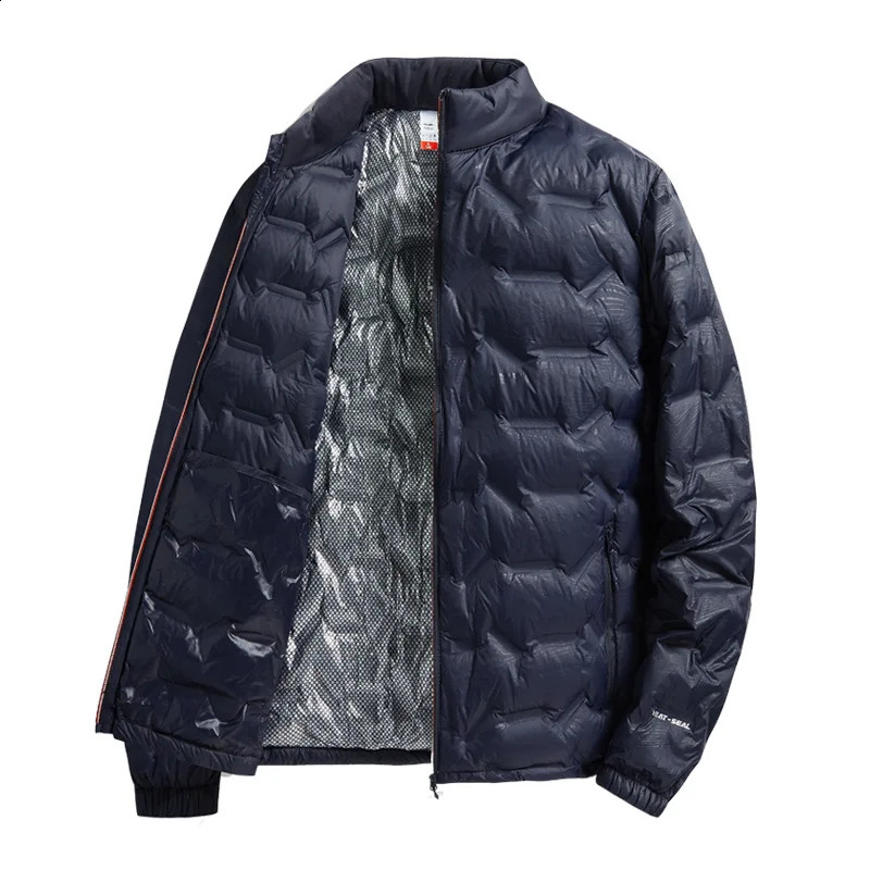 Mens Winter Jacket Womens Mountaineering Clothing Hiking Sports 80% Grey Duck Down Warm and Windproof Camping Travel 240822