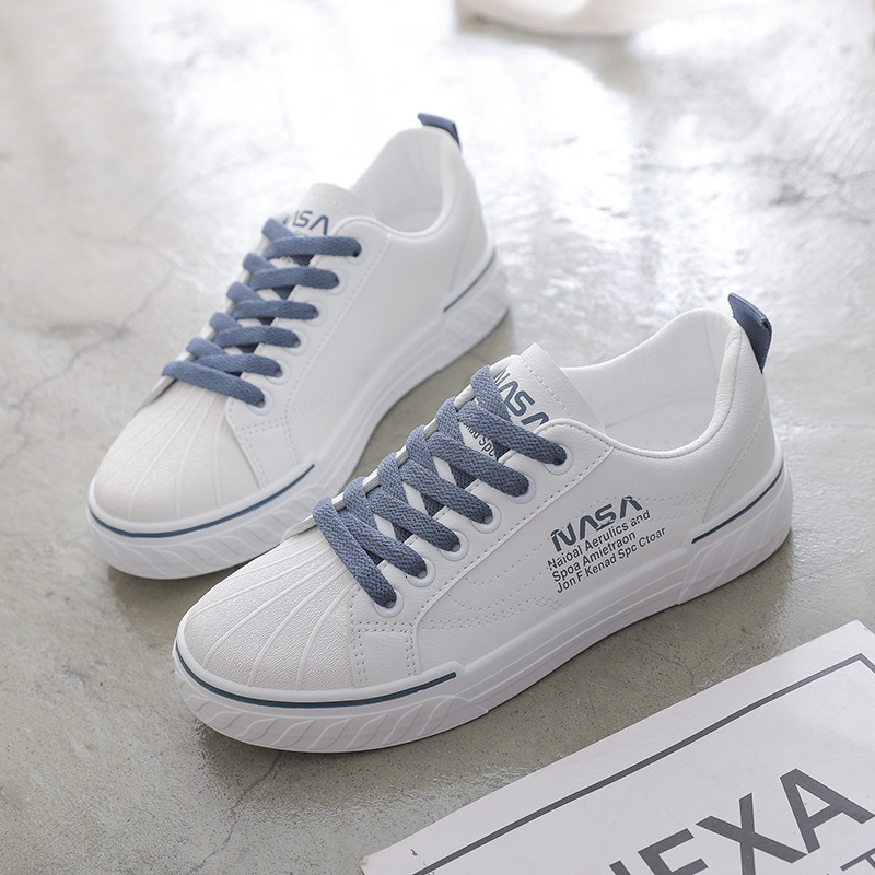 Ddmysports Little Leather Top Spring And Autumn Breathable Board Versatile Student White Shoes Women S Lightweight RL OUTDOOR