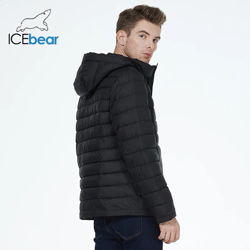 ICEBAR Winter Outdoor Warm Parkas Jacket for Mens Casual AutumnWinter Short Quilted Coat MWD2871I 240822