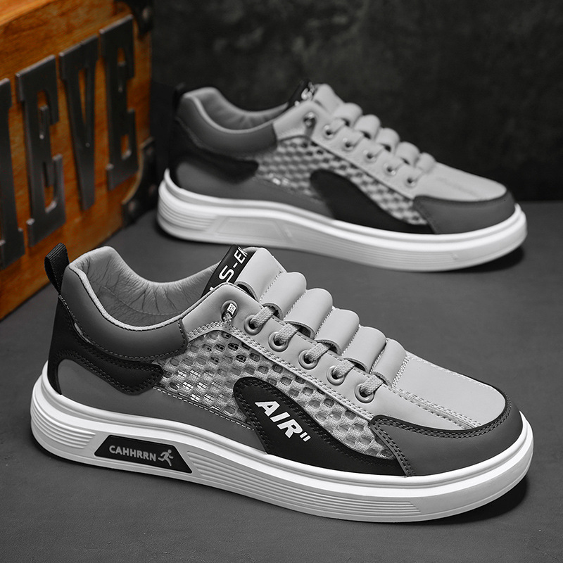 Ddmysports Autumn Mesh Hollowed Out Men S Casual Board Shoes Are Fashionable Versatile And Comfortable OUTDOOR