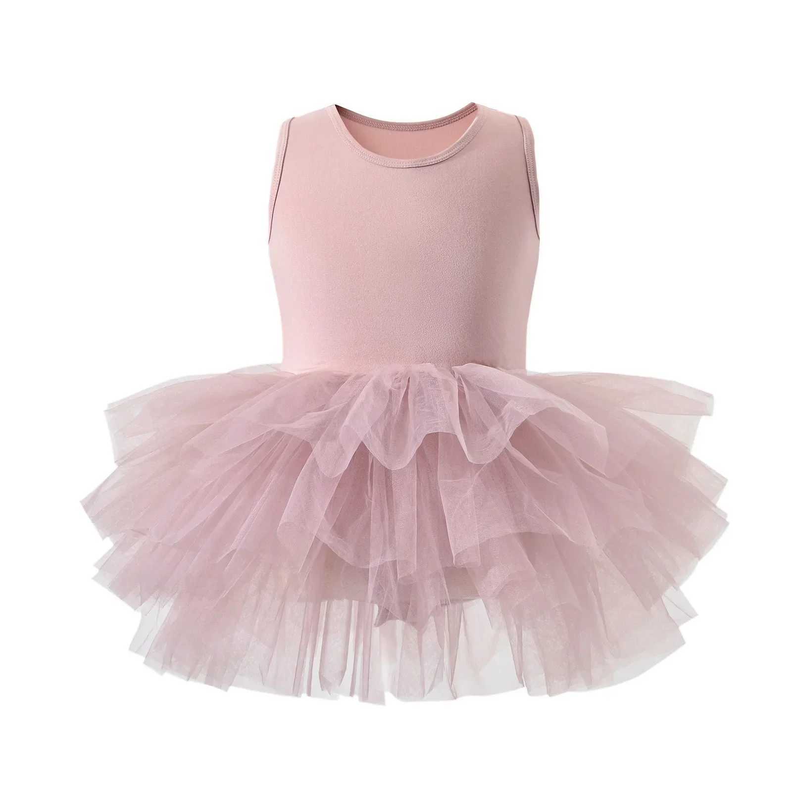 1-8 year old girl ballet TuTu dress professional childrens dance party dress performance costume princess wedding dress W240823
