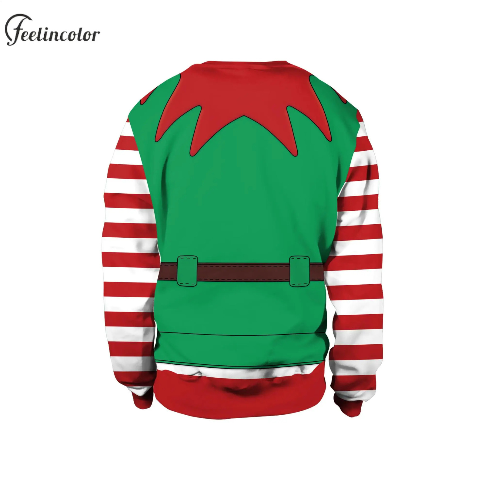 Christmas Sweatshirts for Men 3D Printing Tracksuit Unisex Pullovers Autumn Warm Men Winter Hoodies 90S Vintage Male Clothing 240823