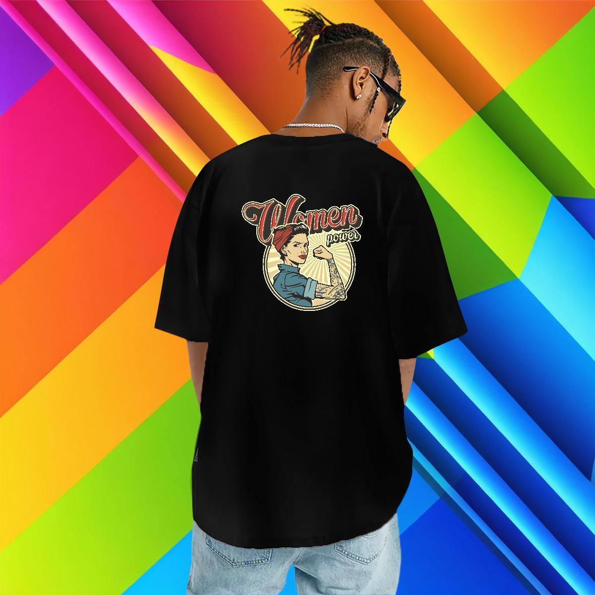 Unisex T shirt 230g 100% Cotton portrait Daily Outfit DIY Printed Breathable Crew Neck Men Tops Tees DIY Customized Tee Shirt