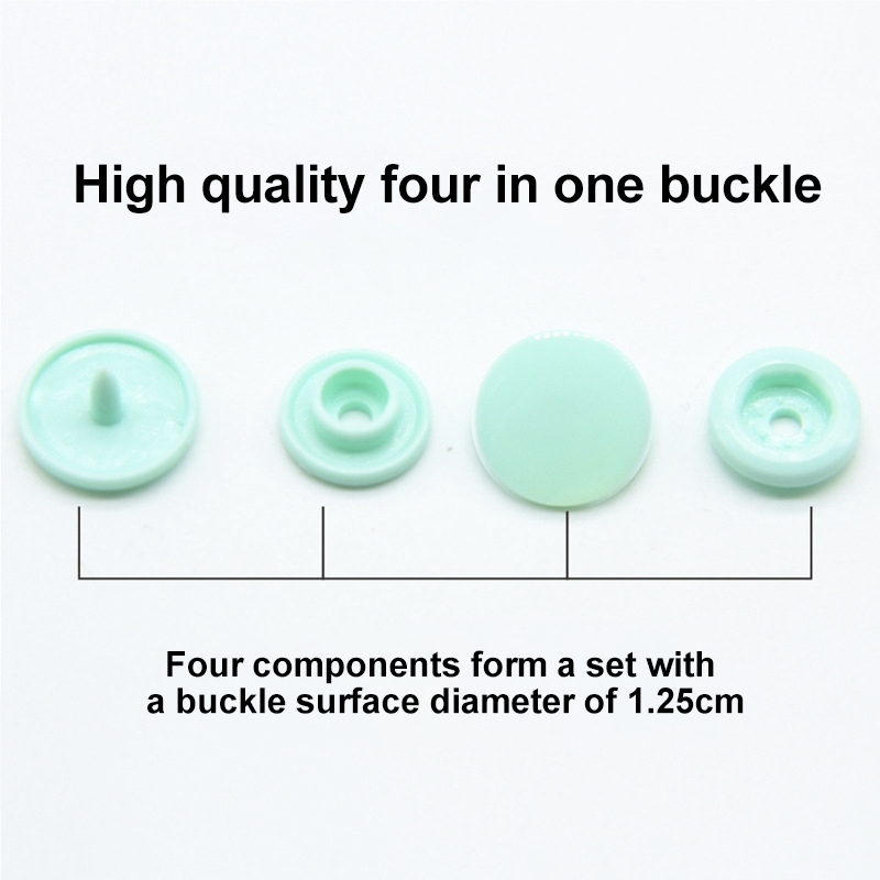 Four-Purpose Colorful Button for Various Clothing Styles Color four snap