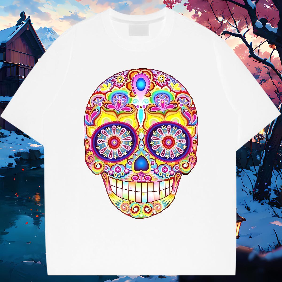 Designer Man T Shirts 230g 100% Cotton monster Street wear Hip Hop Custom Big Size Pure Cotton Men Tees 2024 Summer Wear