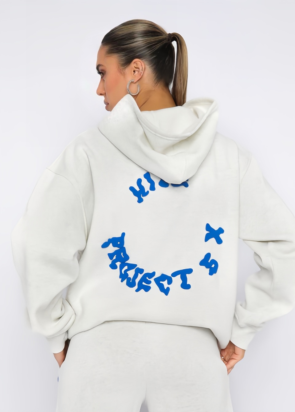 Versatile Women's Tracuit With Pullover Hoodie And Athletic Pants Perfect Fit For All Ages