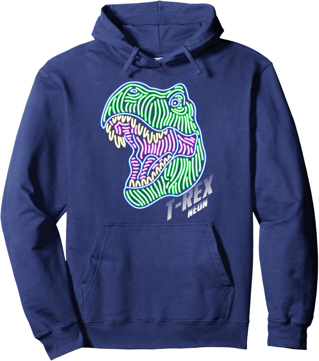 Hoodie for Mens Womens Colorful Abstract Wild Cool Dinosaur T-Rex Graphic Design Pullover Hoodie Graphic Hoodies sweatshirt Pullover Long Sleeve