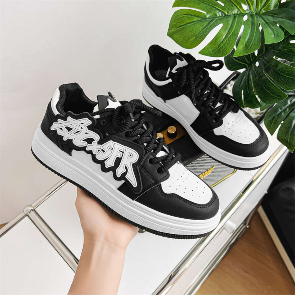 Ddmysports New Spring Breathable Casual Color Blocked Hip Hop Style Board Shoes Fashionable Outdoor Niche High End OUTDOOR