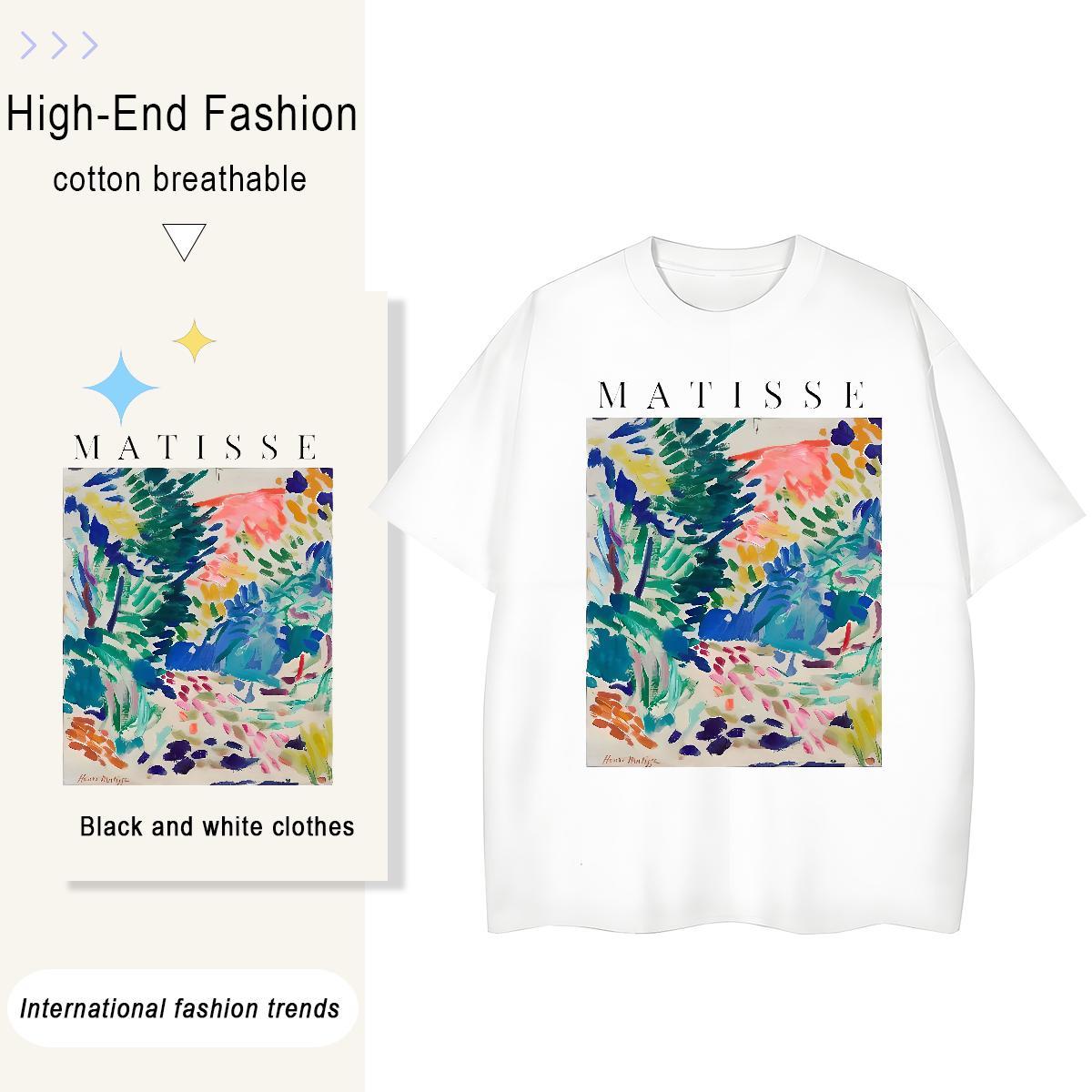 Brand Women Tees 230g Pure Cotton icon Casual T shirt Breathable Short Sleeve Custom Printed Tees Shirts