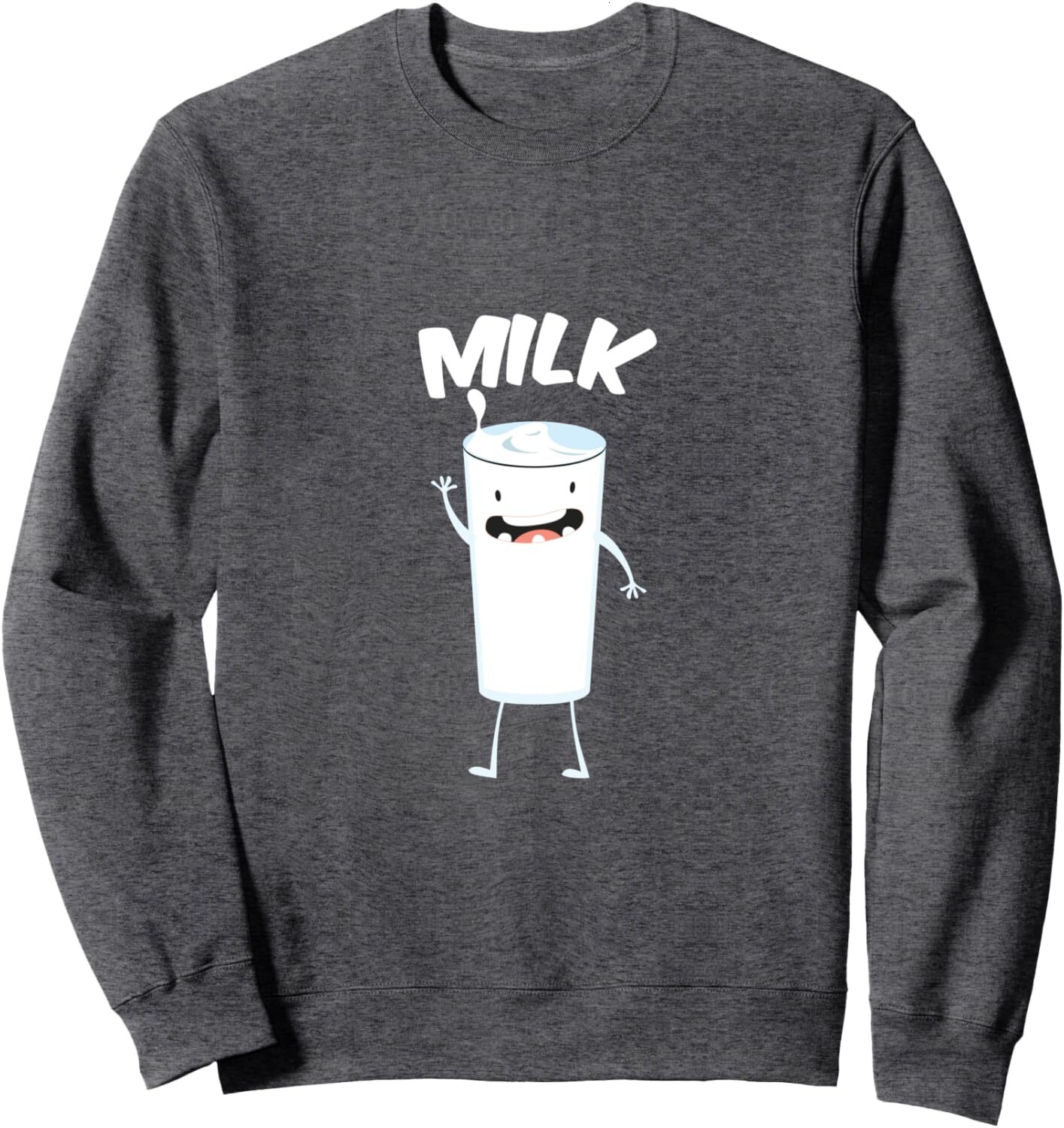 Long Sleeve Shirts for Men sweatshirt Milk Glass Halloween Costume Smig Pun Funny Gift Sweatshirt T shirt Tee Streetwear Casual tops clothes