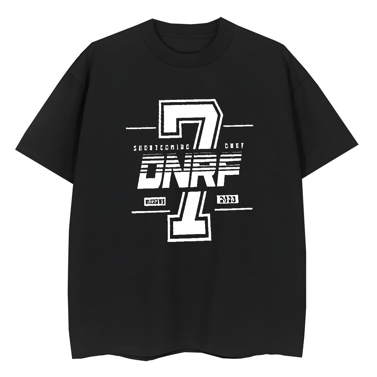 Comfortable Women Tees 230g Pure Cotton letter Daily Outfit T-Shirts for Women Breathable Custom Print Oversized Tops Tees