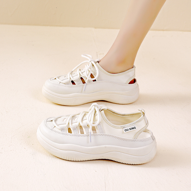 Ddmysports Instagram Breathable Little White Student Korean Edition Women S Fashion Summer New Mesh Panel Street Shooting Sports Shoes Q OUTDOOR