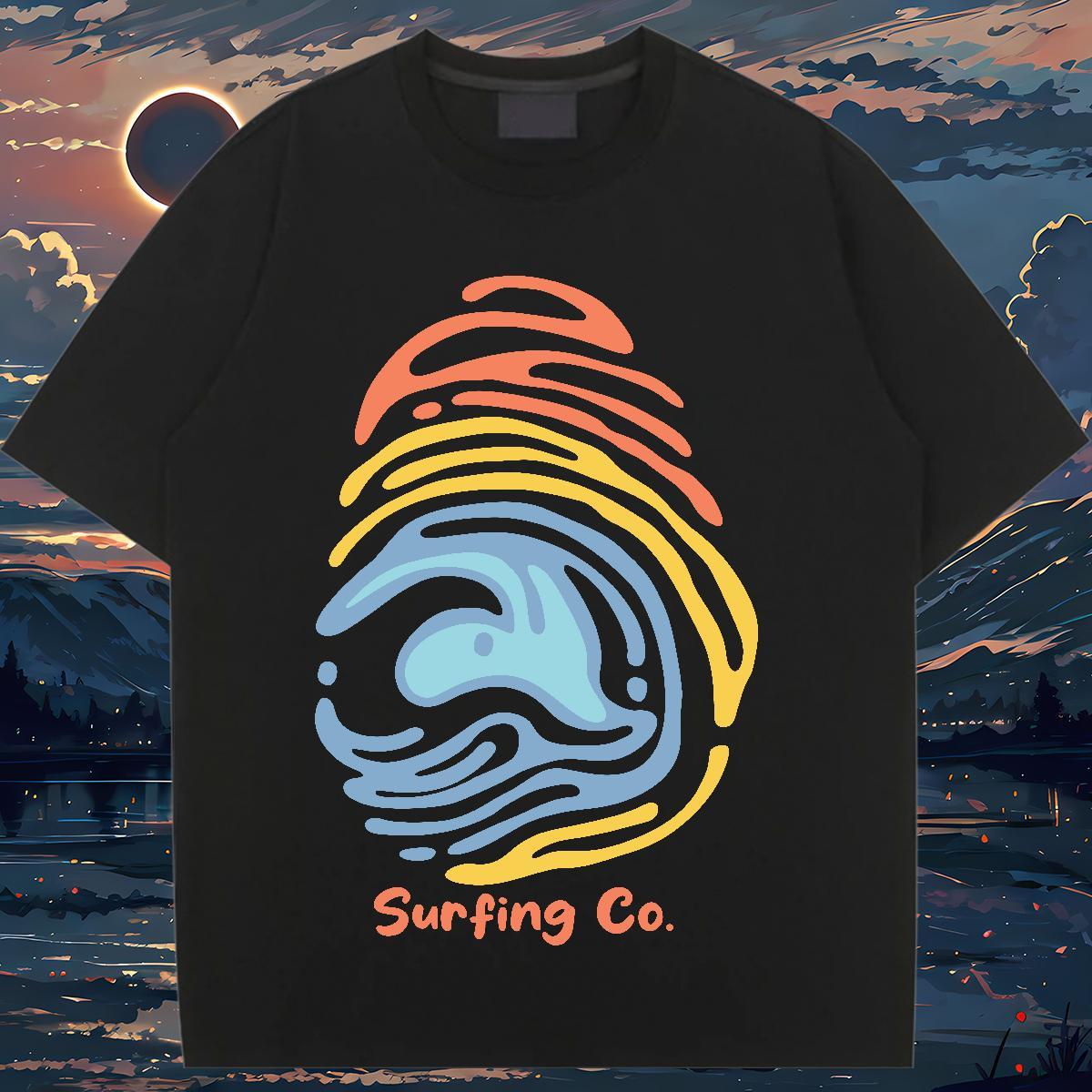Designer Womens Tshirts 230g Cotton painting Outdoor T Shirt For Woman Round Neck Short Sleeve Customized Tees Shirts