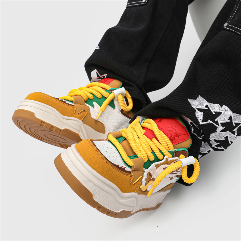 Ddmysports In The Spring And Autumn A Small Number Of People Made China Chic New Shoes Which Are Versatile Casual Fashionable Sports Thick Soled Men S