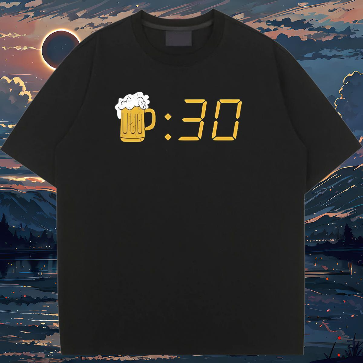 Unisex Couples T Shirts 100% Cotton 230g letter Daily Wear T shirt O-Neck Short Sleeve Custom Printed Tshirts