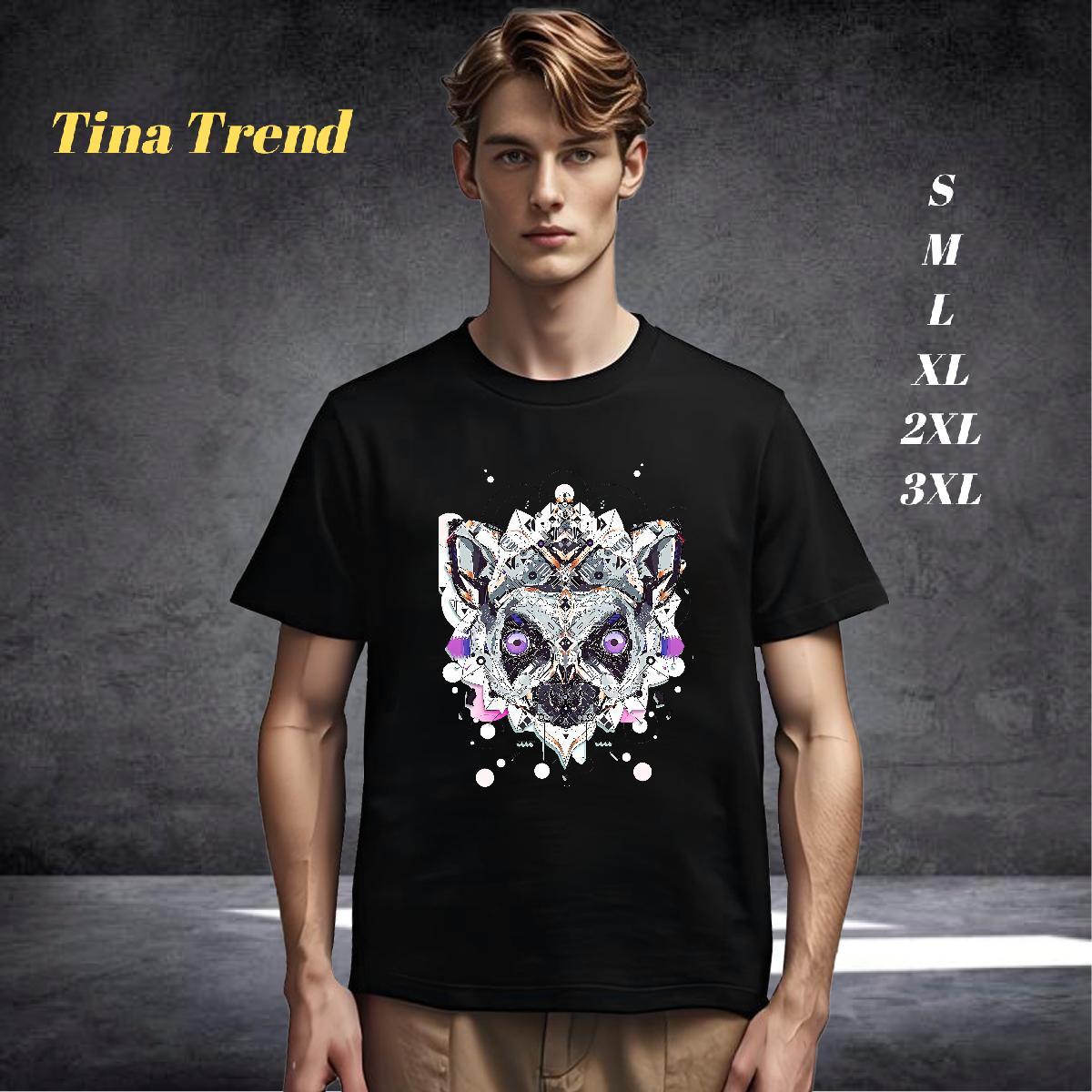TOP Quality T-Shirts for Men 230g Pure Cotton eye of the devil High Street Hip Hop White Plus Size O Neck Short Sleeves Mens Tshirts Classic Tops Tees