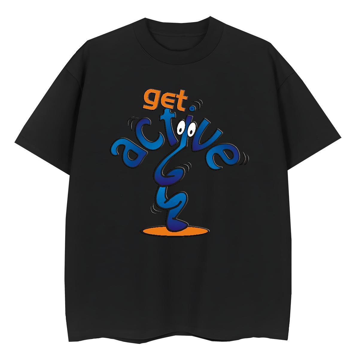 Free Shipping Womens Tshirts 230g 100% Cotton blue Street Casual T Shirts Women Crew Neck Breathable Custom Printing Wear