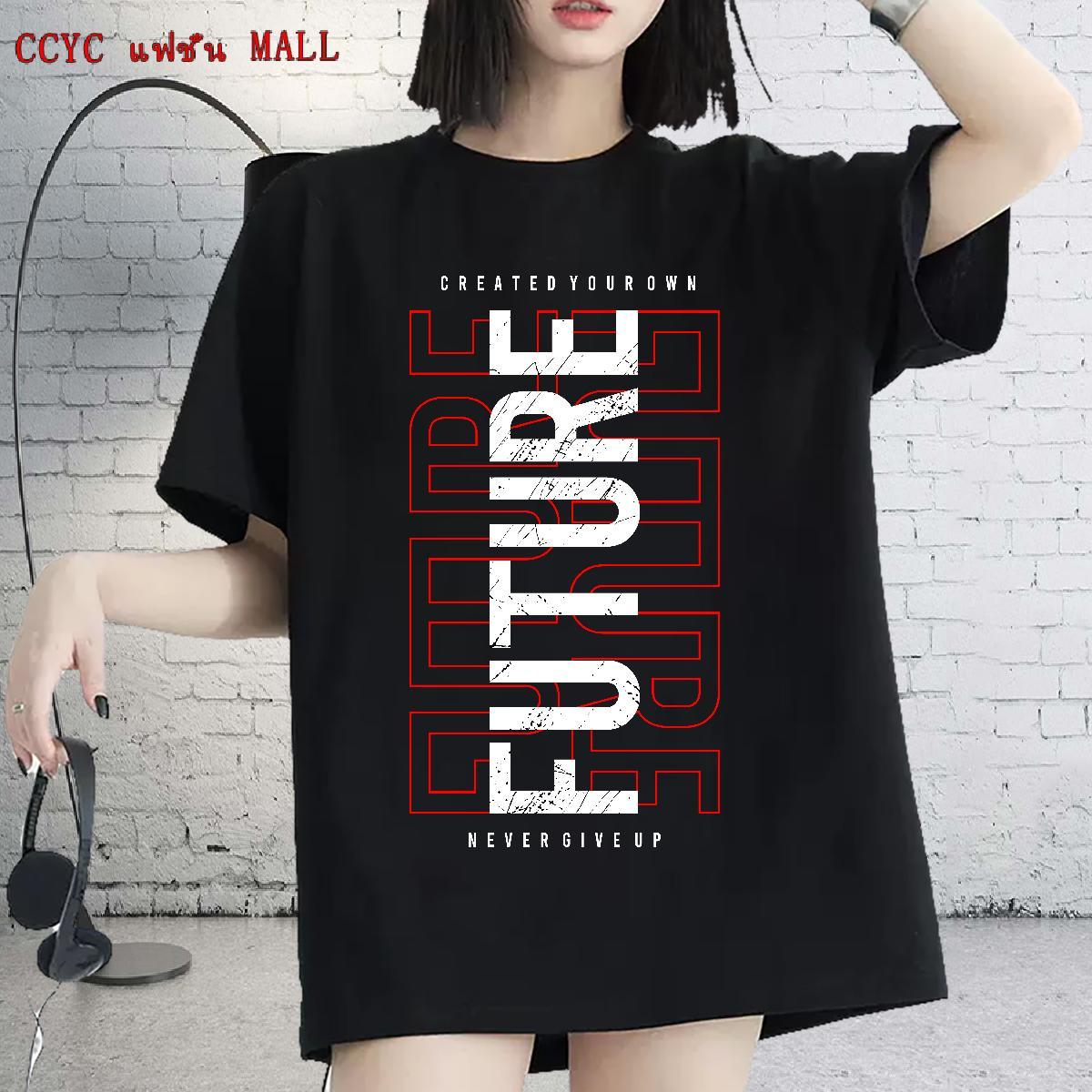 Brand Women Tshirts 230g 100% Cotton letter Street Wear T-Shirts for Women Short sleeve Soft Custom Print Oversized Clothes