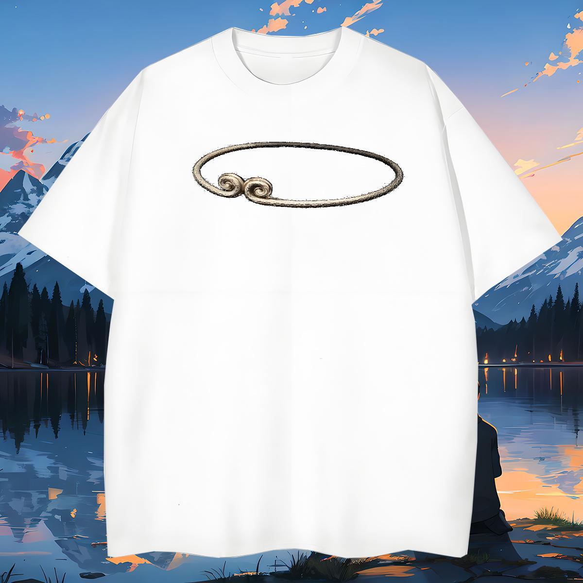 Popular T-Shirts for Men 100% Cotton 230g Casual Daily Wear Pure Cotton Couples T Shirts Classic Cartoon Printing L-4XL Tops Shirt