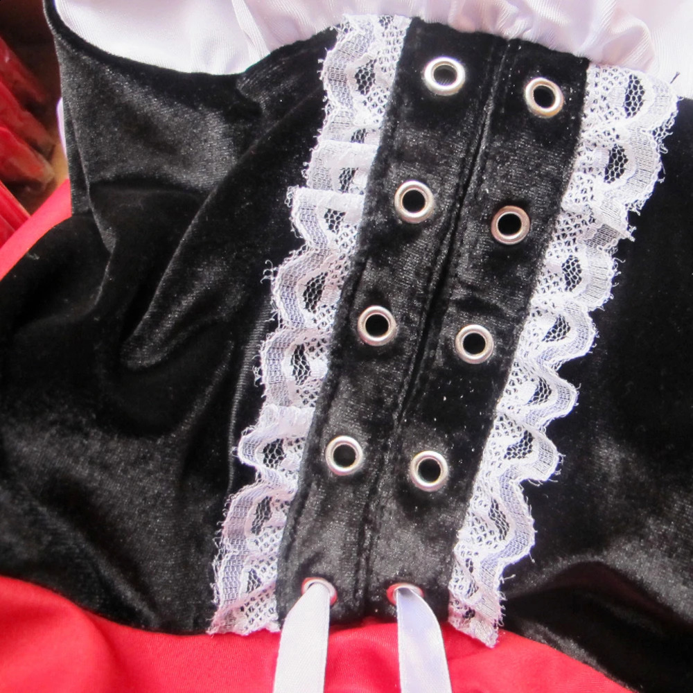 S-6XL female cosplay Halloween costume Little Red Riding Hood dress female costume adult female costume 240823