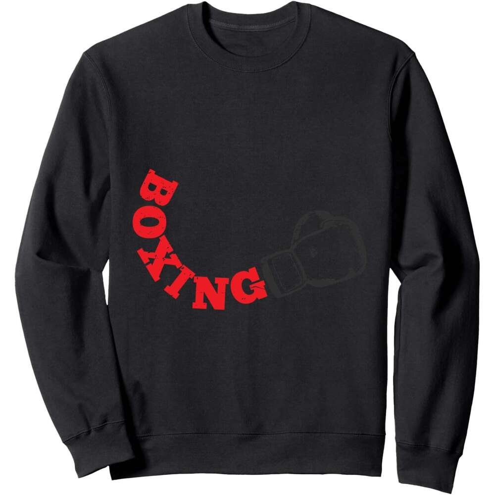 Long Sleeve Shirts for Men sweatshirt Bo Punch Box Fighting Sport Birthday Gift Sweatshirt T shirt Tee Streetwear Casual tops clothes