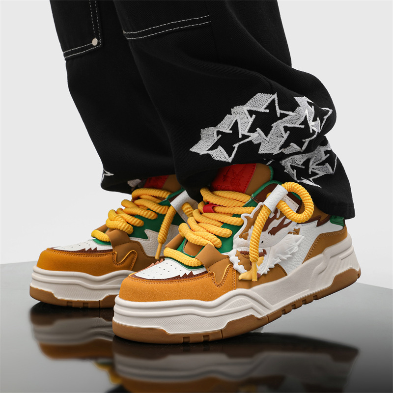 Ddmysports In The Spring And Autumn A Small Number Of People Made China Chic New Shoes Which Are Versatile Casual Fashionable Sports Thick Soled Men S