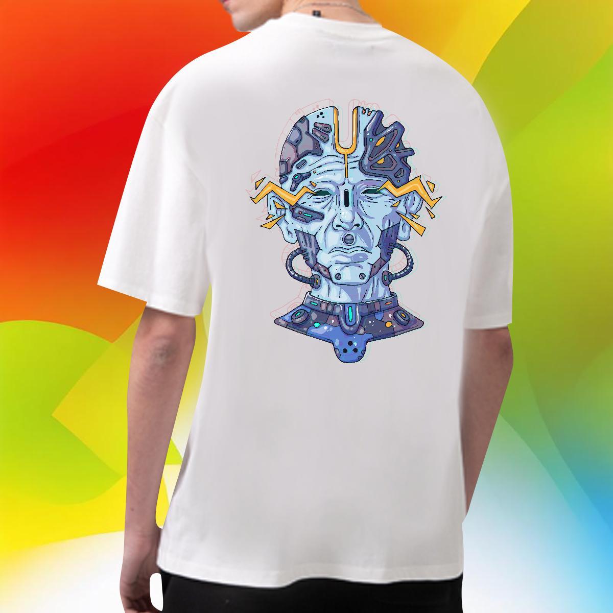 TOP Quality Men T Shirts 100% Cotton 230g ET Summer Casual Custom Print Oversized Crew Neck Breathable Mens Tshirts Wholesale Tops