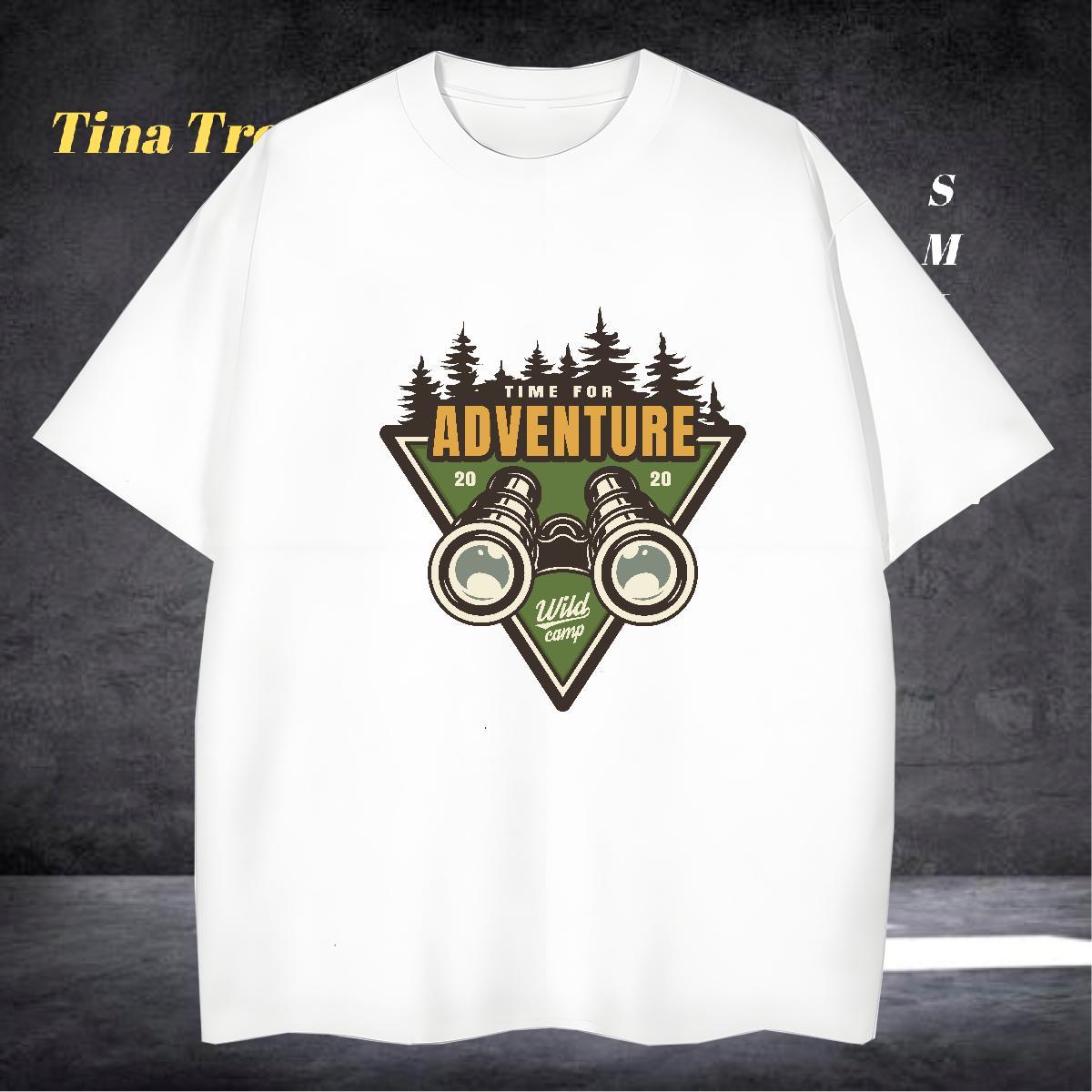 Loose Man T Shirts 100% Cotton 230g letter Daily Wear Anime Print Breathable Crew Neck Tshirt for Man Woman Designer Tee Shirt