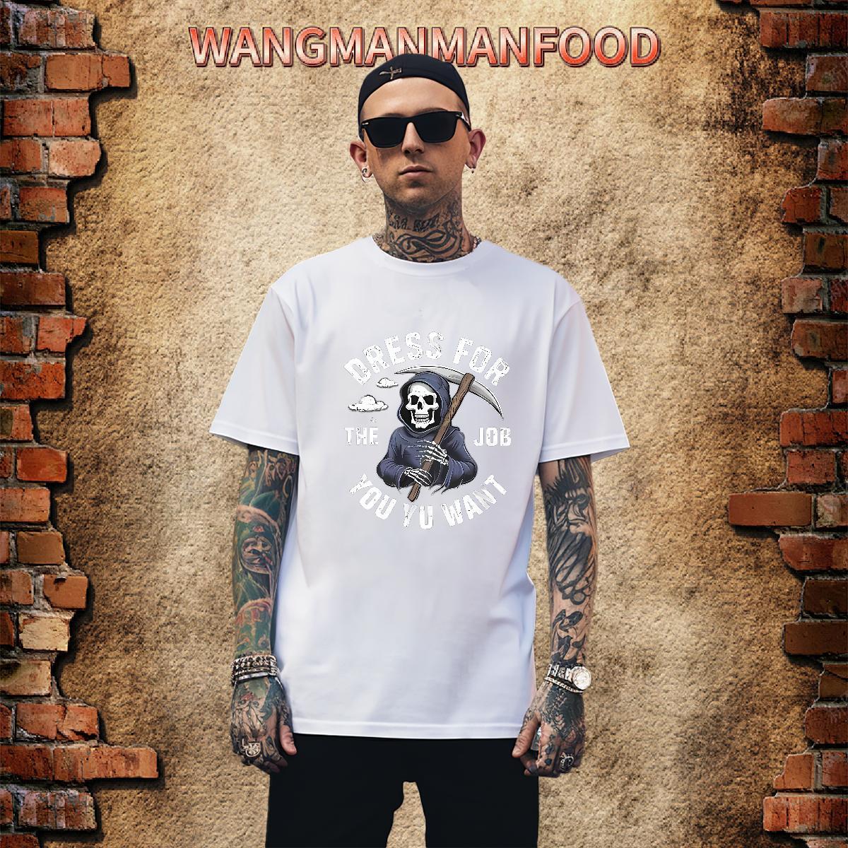 Brand Men T Shirts 230g Pure Cotton cloud Spring Summer Black Oversized O-Neck Short Sleeve Men Tees Free Shipping Top Tees