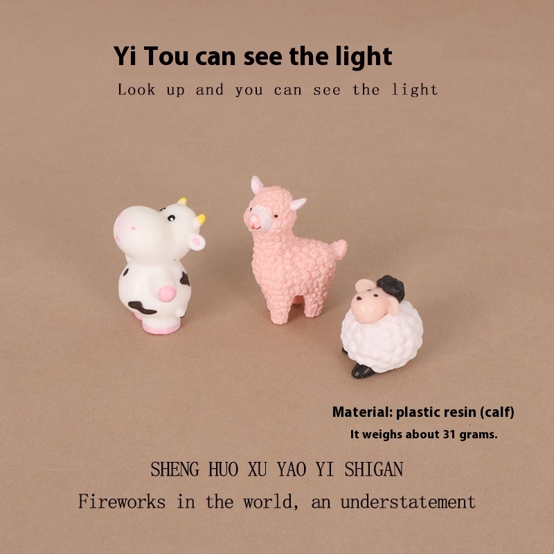 Eco-Friendly Polymer Creature Figurines - Novelty Accents for Household Interiors and Automotive Decoration