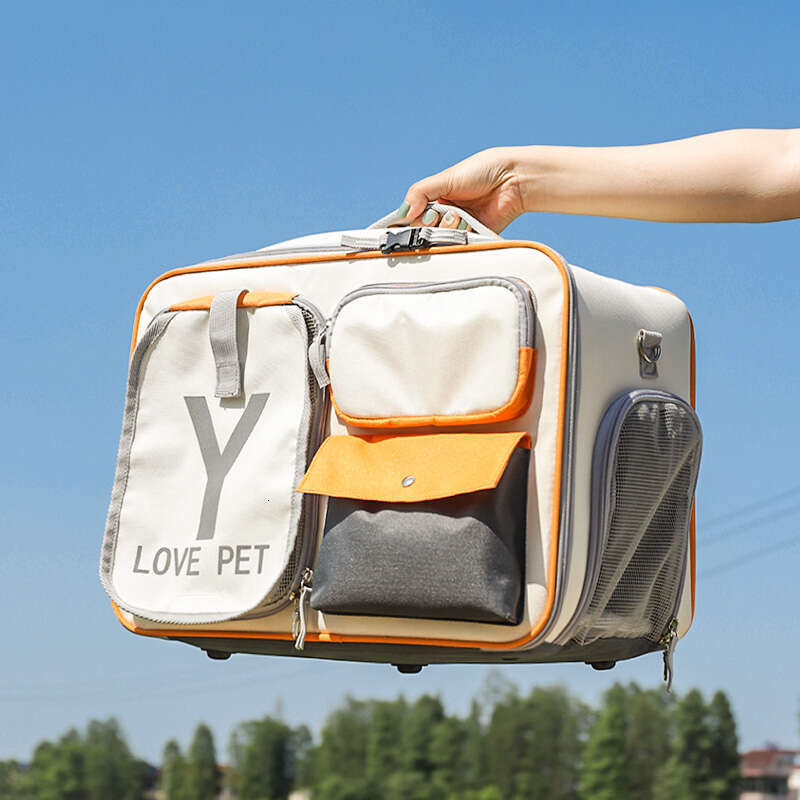 HOOPET Carrier Bags Windproof Outdoor Travel for Cat Small Dogs Transport Carrying Bag Backpack Pet Supplies