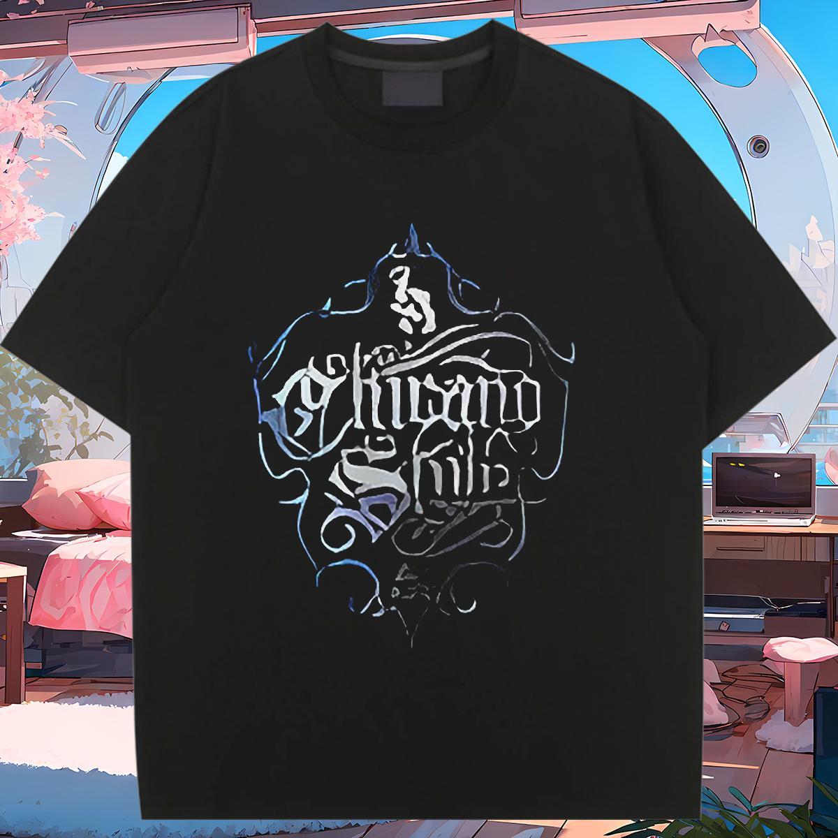 Loose Woman Tshirt 100% Cotton 230g letter Outdoor T shirt Breathable Soft Anime Print Top Shirts