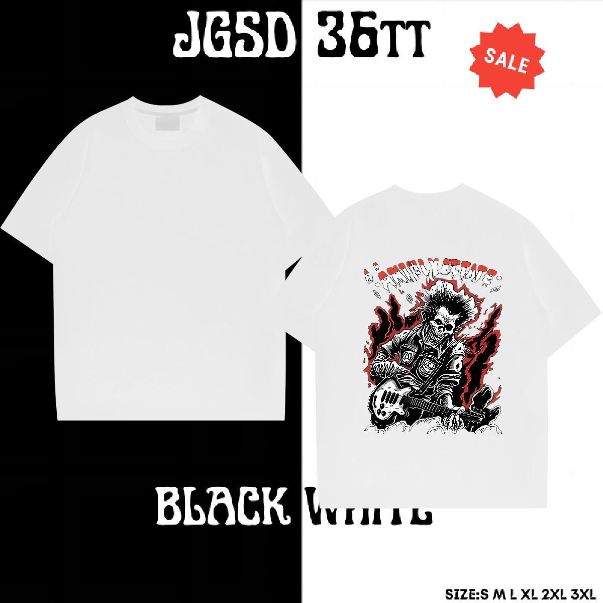 Cool Design T-Shirts for Men 230g Pure Cotton guitar Casual Custom Big Size Short Sleeve O-Neck Mens Tshirts Brand Tops Shirt