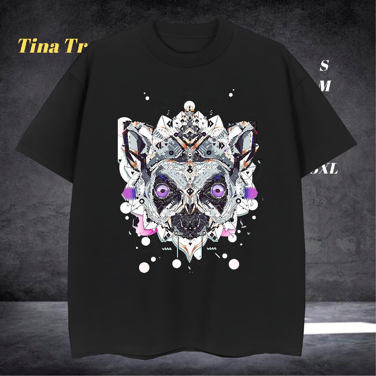 TOP Quality T-Shirts for Men 230g Pure Cotton eye of the devil High Street Hip Hop White Plus Size O Neck Short Sleeves Mens Tshirts Classic Tops Tees