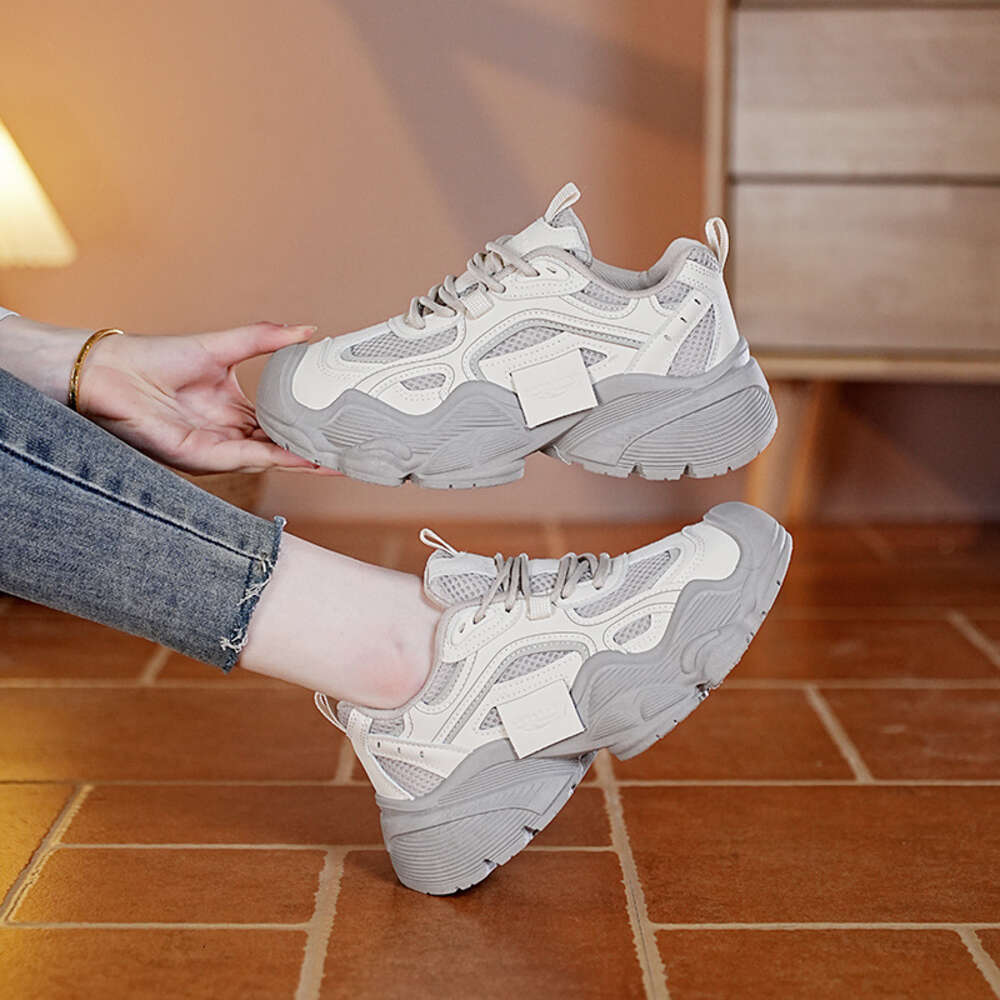 Ddmysports Ins Korean Version New Height Increasing For Women Autumn Student Running Thick Soled Sports Dad Casual Shoes RW AB OUTDOOR