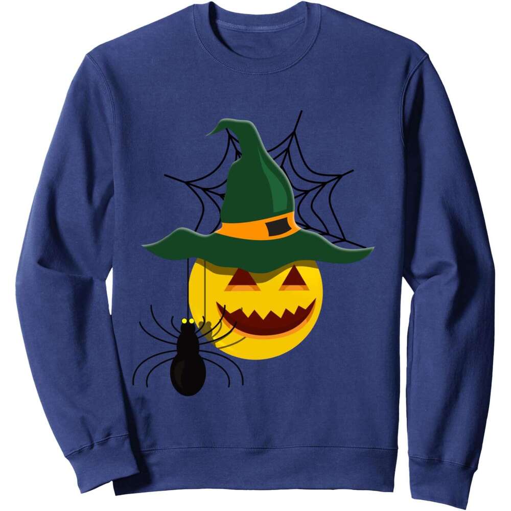 Long Sleeve Shirts for Men sweatshirt Funny Pumpkin Halloween, Scary nightmare Cartoon Sweatshirt T shirt Tee Streetwear Casual tops clothes