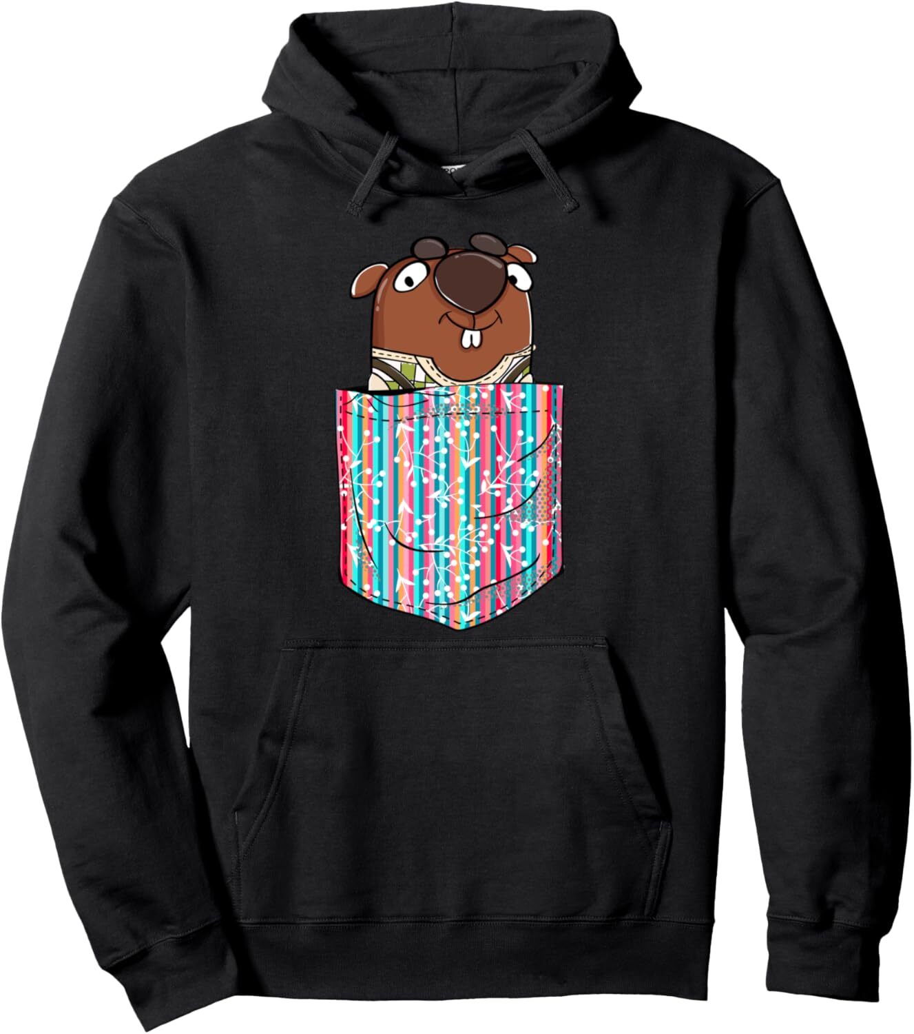 Hoodie for Mens Womens Pocket Squirrel Graphic Novelty Cool Designs Pullover Hoodie Graphic Hoodies sweatshirt Pullover Long Sleeve