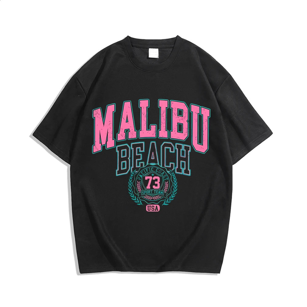 Summer sports Tshirt printed mens clothing short sleeved fun womens retro oversized Y2k top streetwear 240822