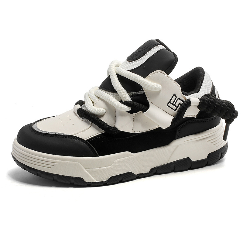 Ddmysports New Thick Soled Igh Rise Board Low Top China Chic Small Crowd Bread Sports Leisure Men S Shoes Fashion C OUTDOOR