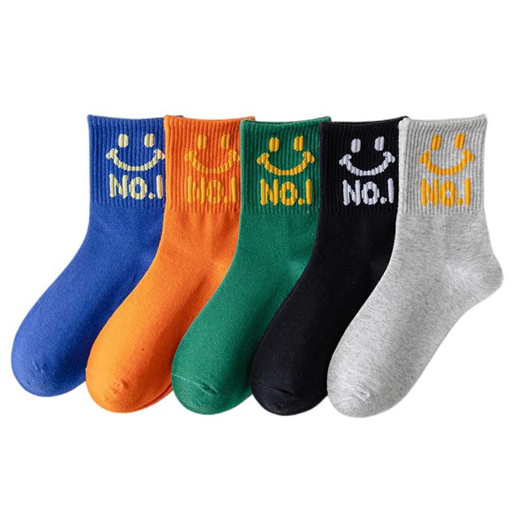 Children Cartoon Soft Socks Student Breathable Socks Boys Girls Cotton Socks Spring And Autumn Tide Kids Dairly Socks 4/Pairs X2503221