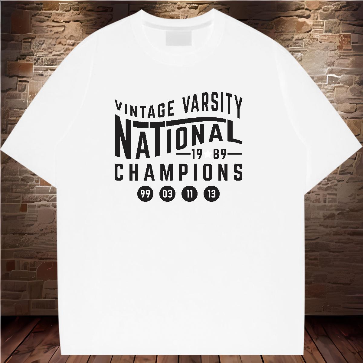 High quality Tshirt for Man Woman 230g Cotton letter Sport T shirt Short Sleeve O-Neck White Plus Size Top Shirts