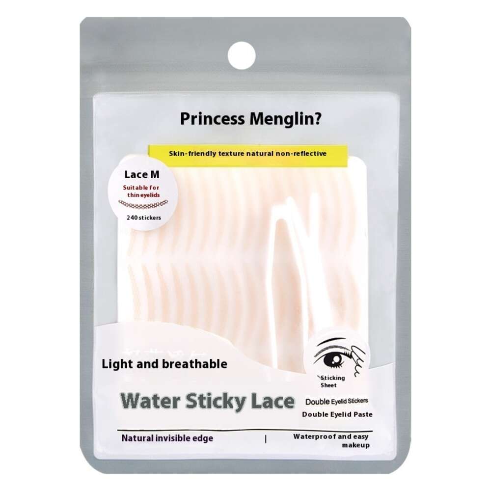 Natural Traceable Mengfei Double Eyelid Adhesive Strips Hygiene and Comfort Ensured Without Glue
